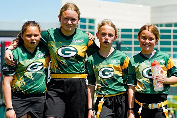 Playing Flag Football in Green Bay